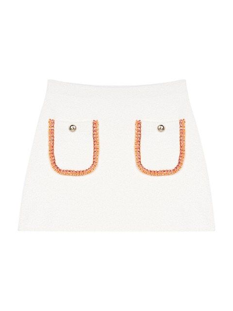Jisal Knit A-Line Mini Skirt | Saks Fifth Avenue