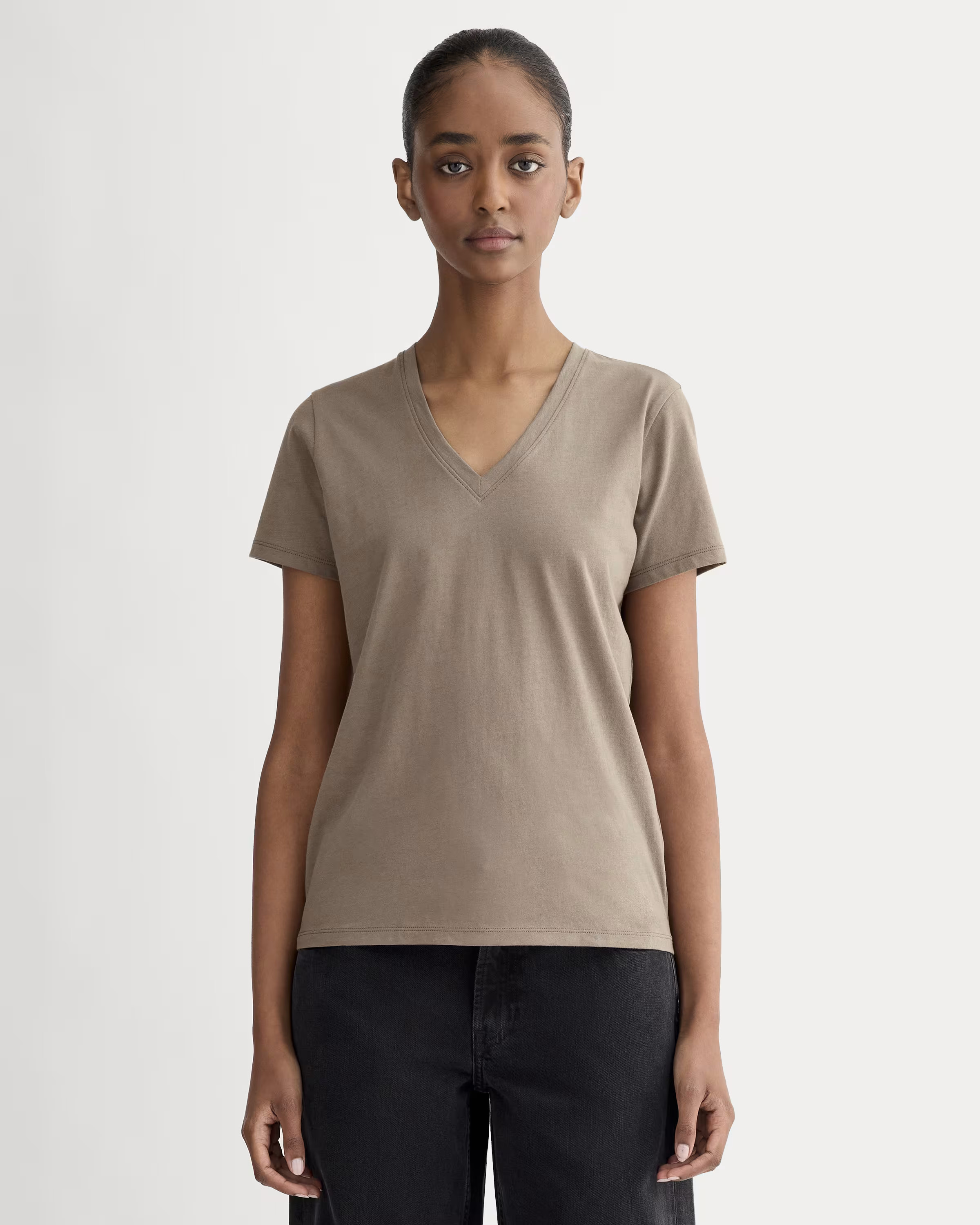 The Slim V-Neck Tee in Essential Cotton | Everlane