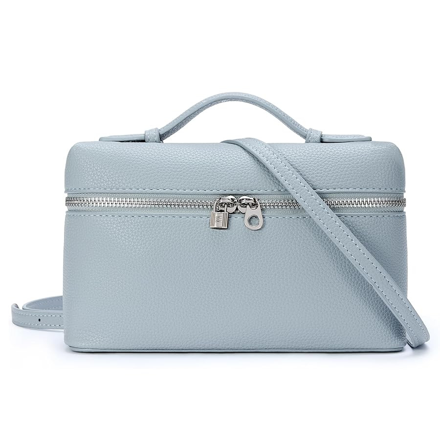 KALIDI Crossbody Bag for Women Small Top-Handle Pouch Designer Shoulder Handbag Quiet Luxury Leat... | Amazon (US)