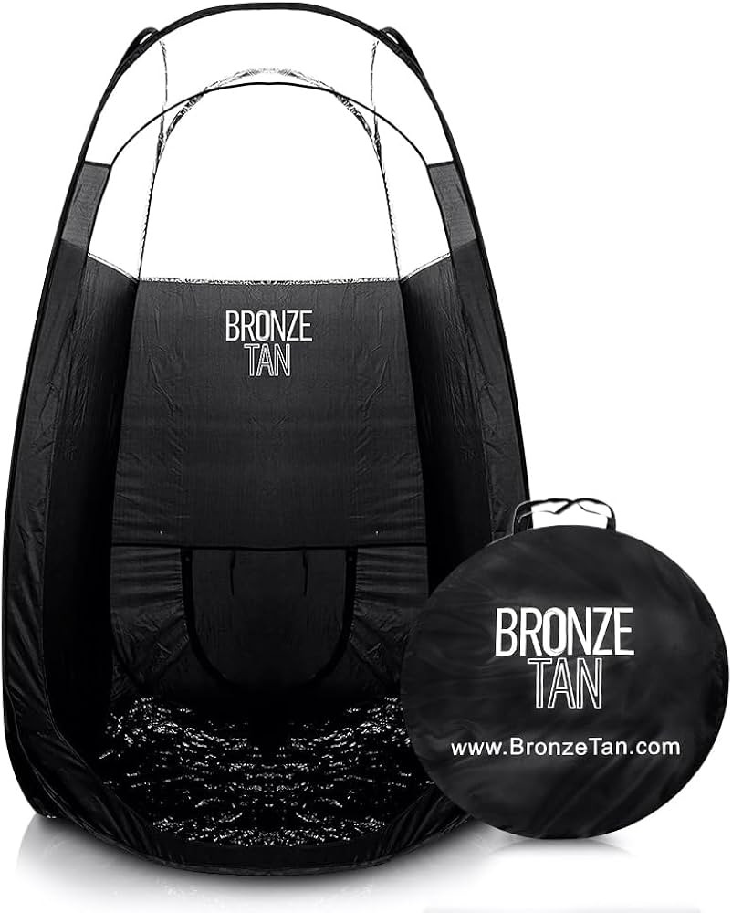 Bronze Tan Pop Up Spray Tan Tent for Professionals - Waterproof Booth With FREE Portable Carrying... | Amazon (US)