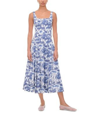 Staud Wells Midi Dress | Bloomingdale's (US)
