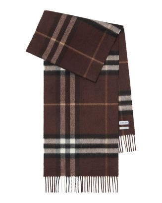 Classic Check Cashmere Scarf | Bloomingdale's (US)