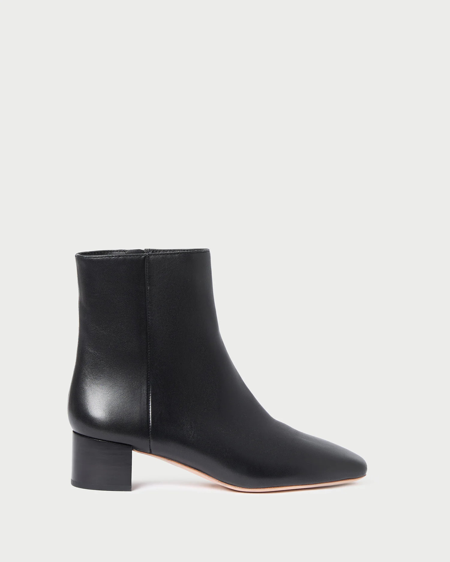Ginny Black Leather Ankle Boot | Loeffler Randall