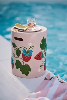 Frutta Ceramic Side Table | Anthropologie (US)