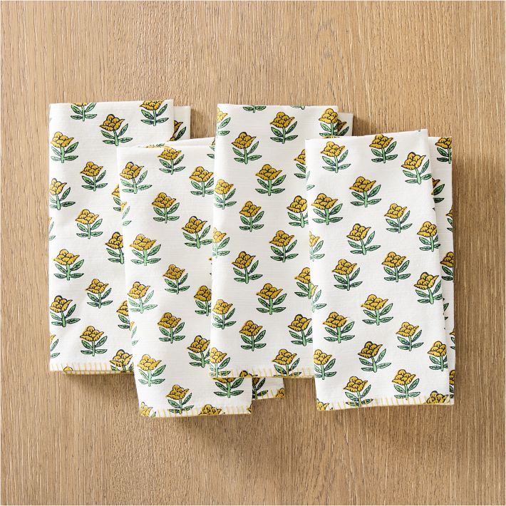 RHODE Begonia Napkin Sets | West Elm (US)