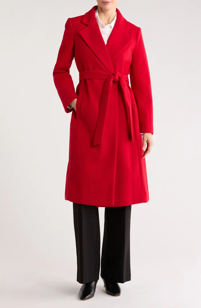 Sam Edelman Belted Wrap Coat | Nordstromrack | Nordstrom Rack