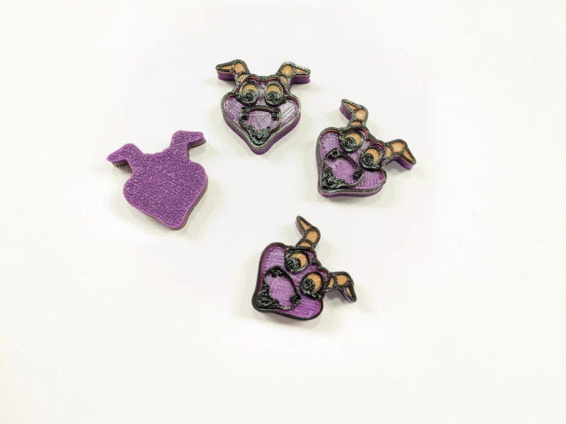 Figment Disney Bead - 3D Printed - Pony Beads | Etsy (US)