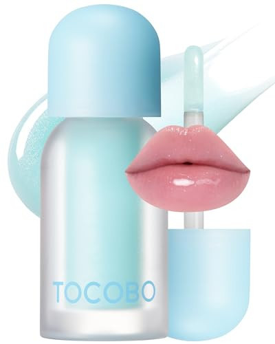TOCOBO Juicy Berry Plumping Lip Oil Glam Max 00 Frozen Berry – Korean Vegan Hydrating Lip Oil with Plant Oils for High Shine Gloss - Non Sticky Formula for All Skin Tones, 0.12 fl.oz. | Amazon (US)