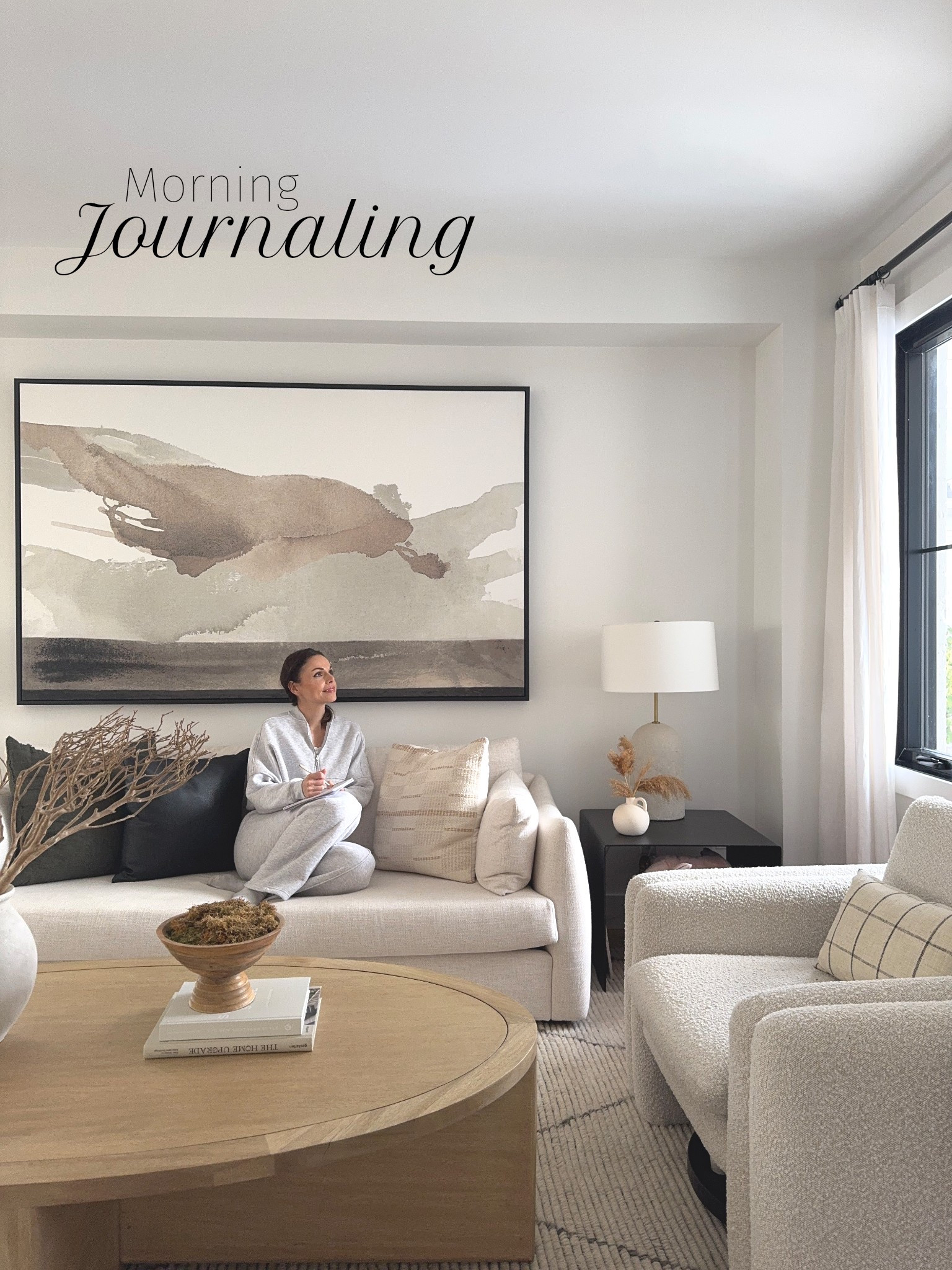 Taking time in the mornings to journal and reflect. 

Living Room Decor
Journaling 
Self Care 
Wellness 
Interior Design 

#LTKHome #LTKOver40 #LTKFindsUnder100