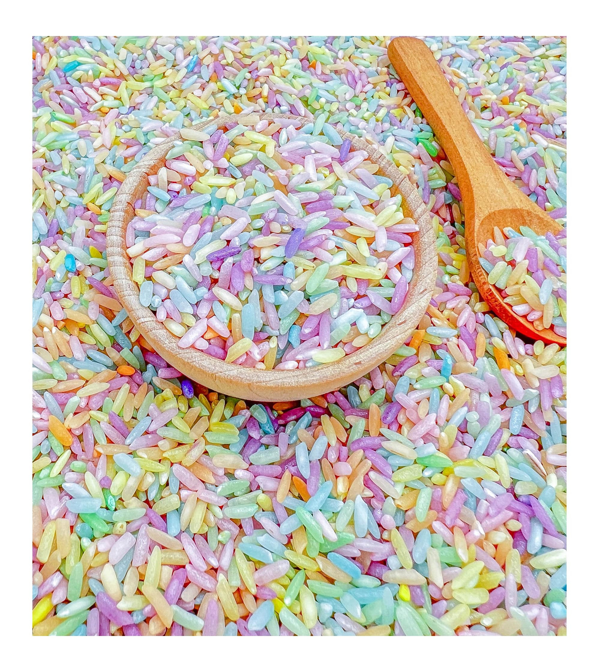 Sensory Bin Filler for Sensory Table - Colored Rice for Sensory Play (Pastel) | Amazon (US)