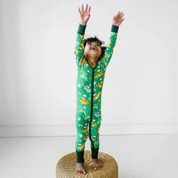 Dragon Dreamland Bamboo Viscose Zippy | Little Sleepies