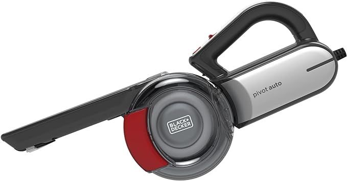 Amazon.com: BLACK+DECKER Pivot Vac 12V DC Car Handheld Vacuum, Black (​​BDH1200PVAV) | Amazon (US)