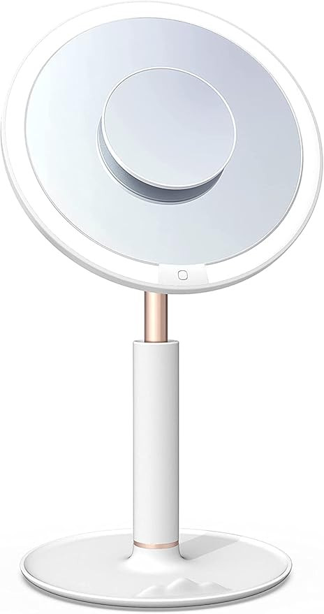 Makeup Mirror with Lights, LASTAR Rechargeable LED Makeup Mirror with 3X Magnifier and 5500K Dimm... | Amazon (US)