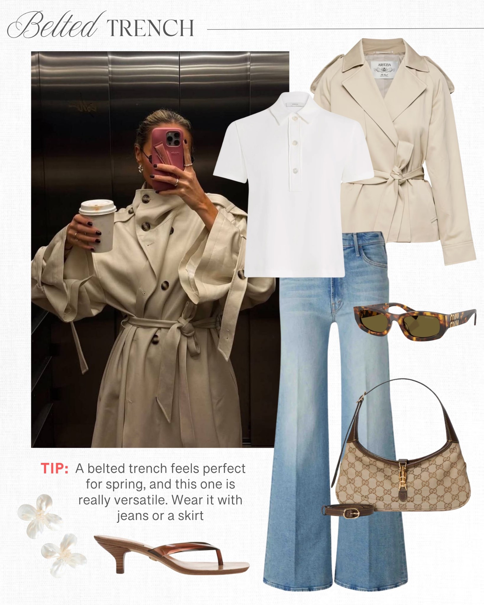 A cropped or belted trench is the perfect light weight jacket and a closet staple! These are some of my faves! ⭐️

#LTKOver40 #LTKSeasonal #LTKootd