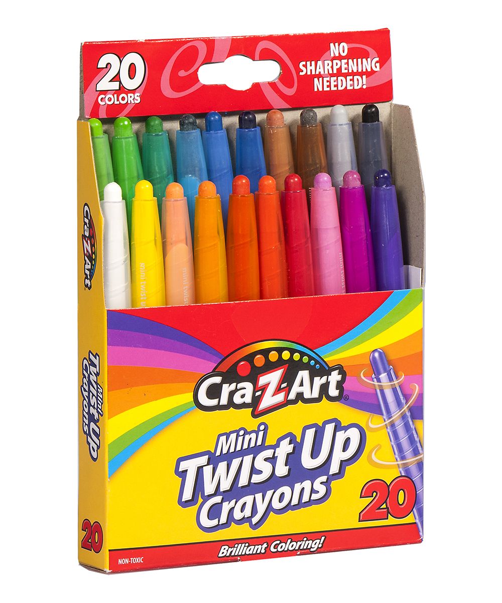 Cra-z-art Crayons - 20-Ct. Mini Twist Up Crayons | Zulily
