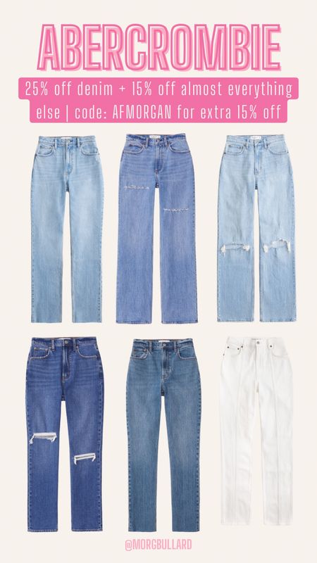 Abercrombie Fashion | Abercrombie Outfits | Abercrombie Sale | Abercrombie Denim 

#LTKfindsunder50 #LTKfindsunder100 #LTKstyletip