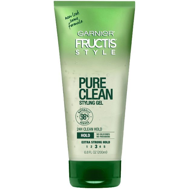 Garnier Fructis Style Pure Clean Extra Strong Hold Styling Gel - 6.8 fl oz | Target