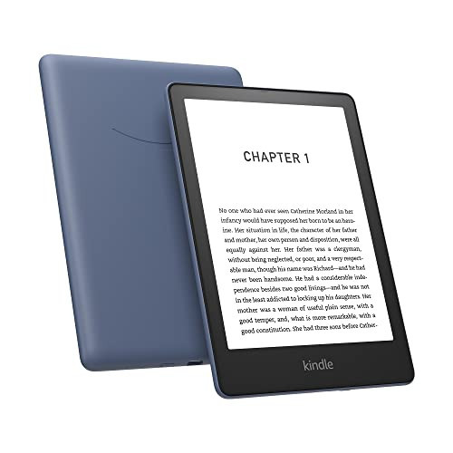 Kindle Paperwhite Signature Edition | 32 GB with a 6.8" display, wireless charging and auto-adjusting front light | Without ads | Denim (Previous generation) | Amazon (UK)