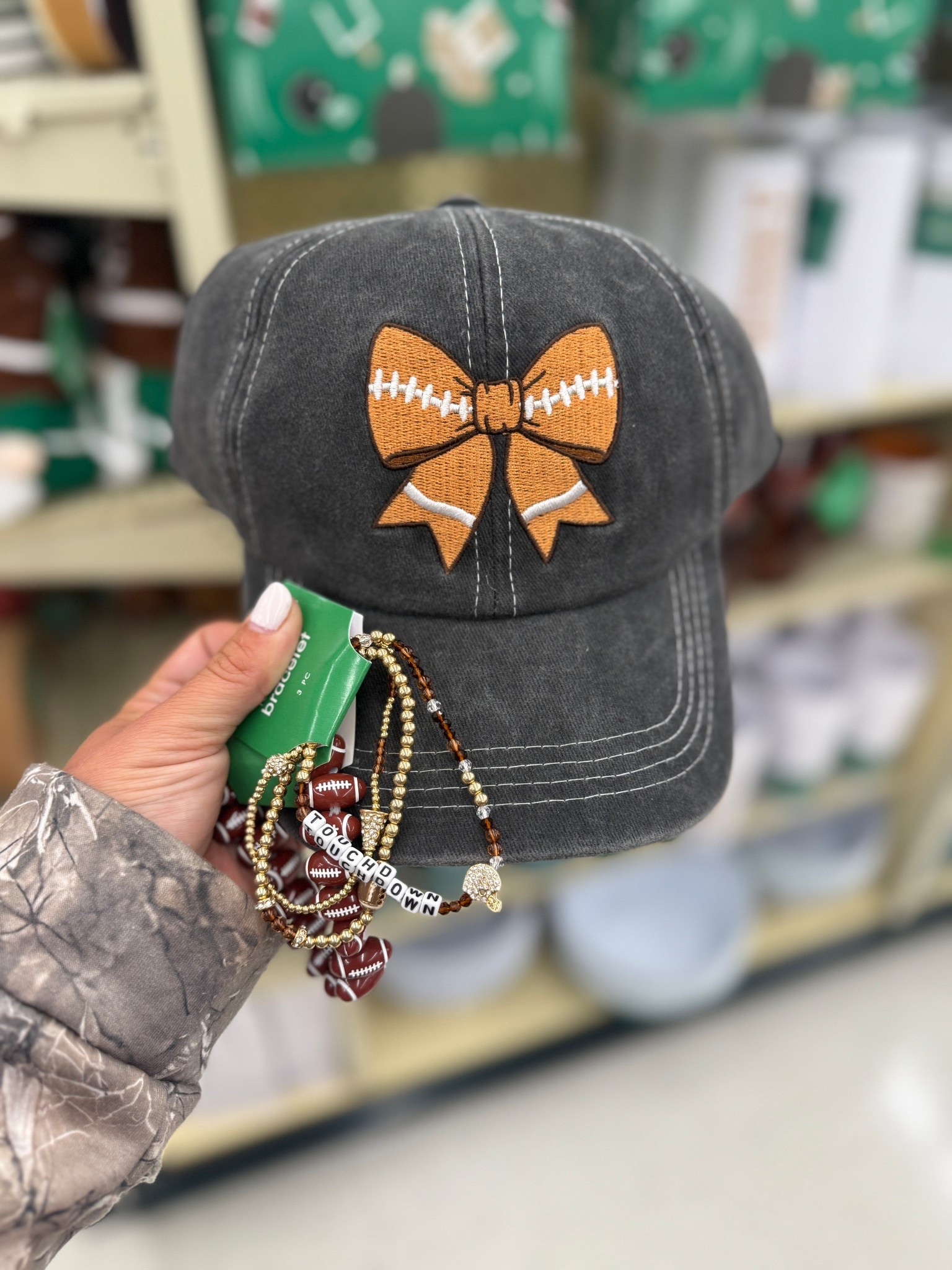 Football season accessories! 

Football hat, football bow, football mom, sports mom 

#LTKSeasonal