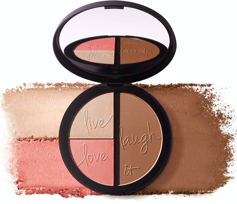 IT Cosmetics Your Most Beautiful You 3-in-1 Makeup Palette - Matte Bronzer - Radiance Luminizer -... | Amazon (US)