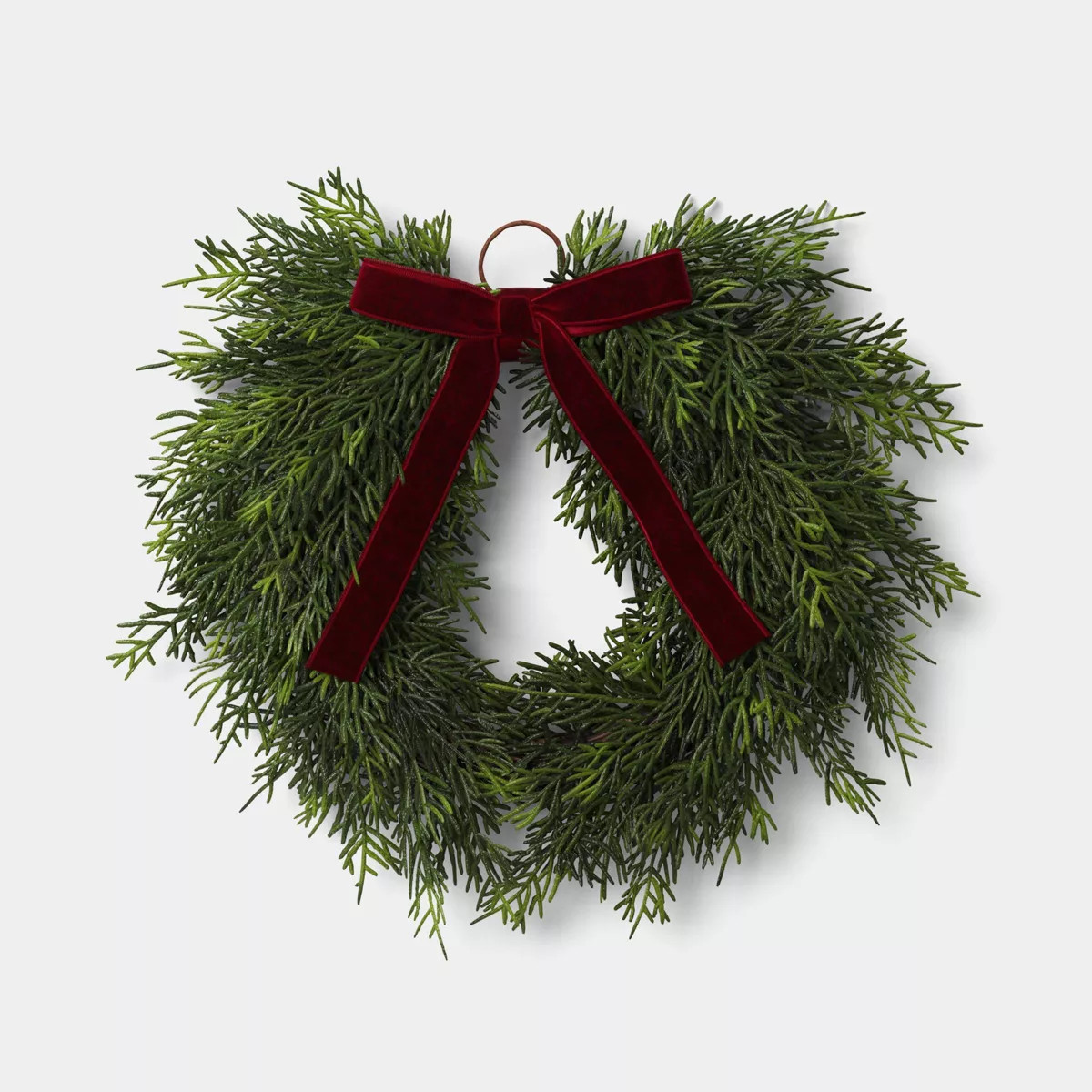 Draping Cedar Mini Christmas Wreath - Threshold\u2122 | Target