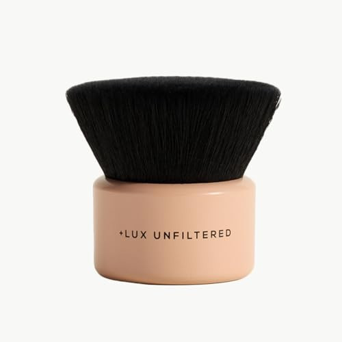 + Lux Unfiltered Blending Body Brush - Self Tanner Brush - Kabuki Blending Applicator for Self Tan, Body Glow, & Bronzer - Vegan & Cruelty Free Synthetic Bristles | Amazon (US)