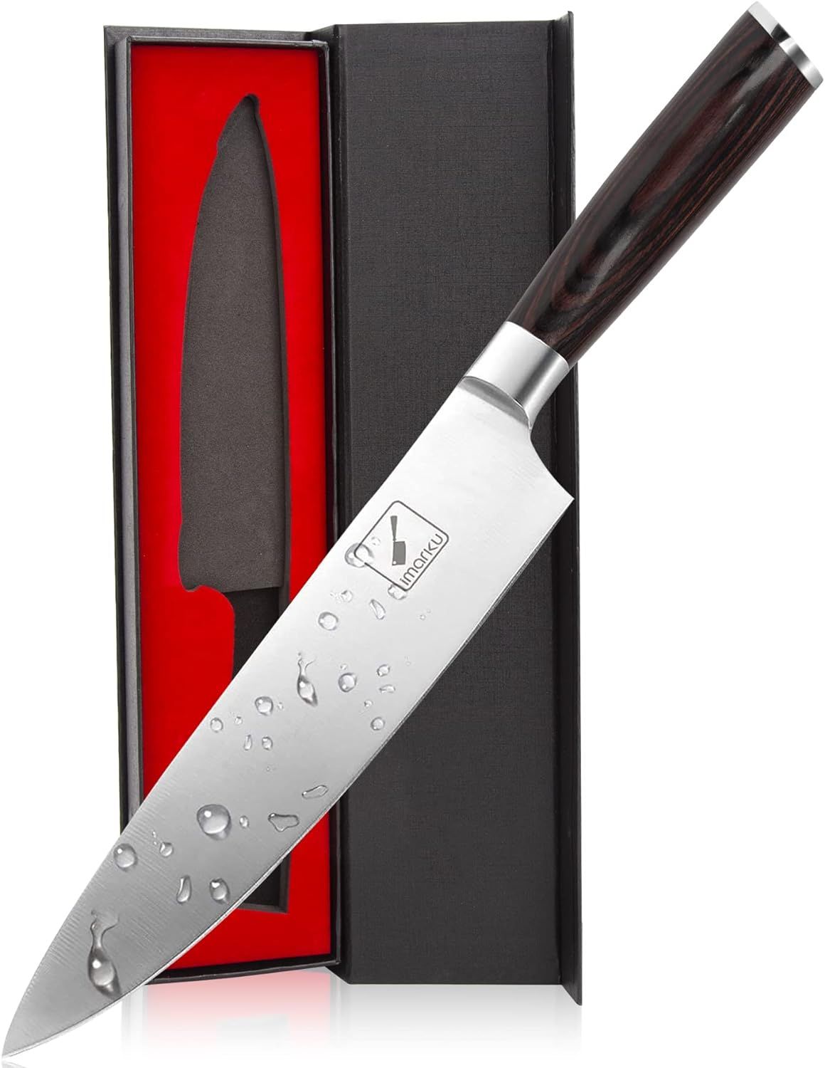 imarku Japanese Chef Knife - Pro Kitchen Knife 8 Inch Chef's Knives High Carbon German Stainless Ste | Amazon (US)