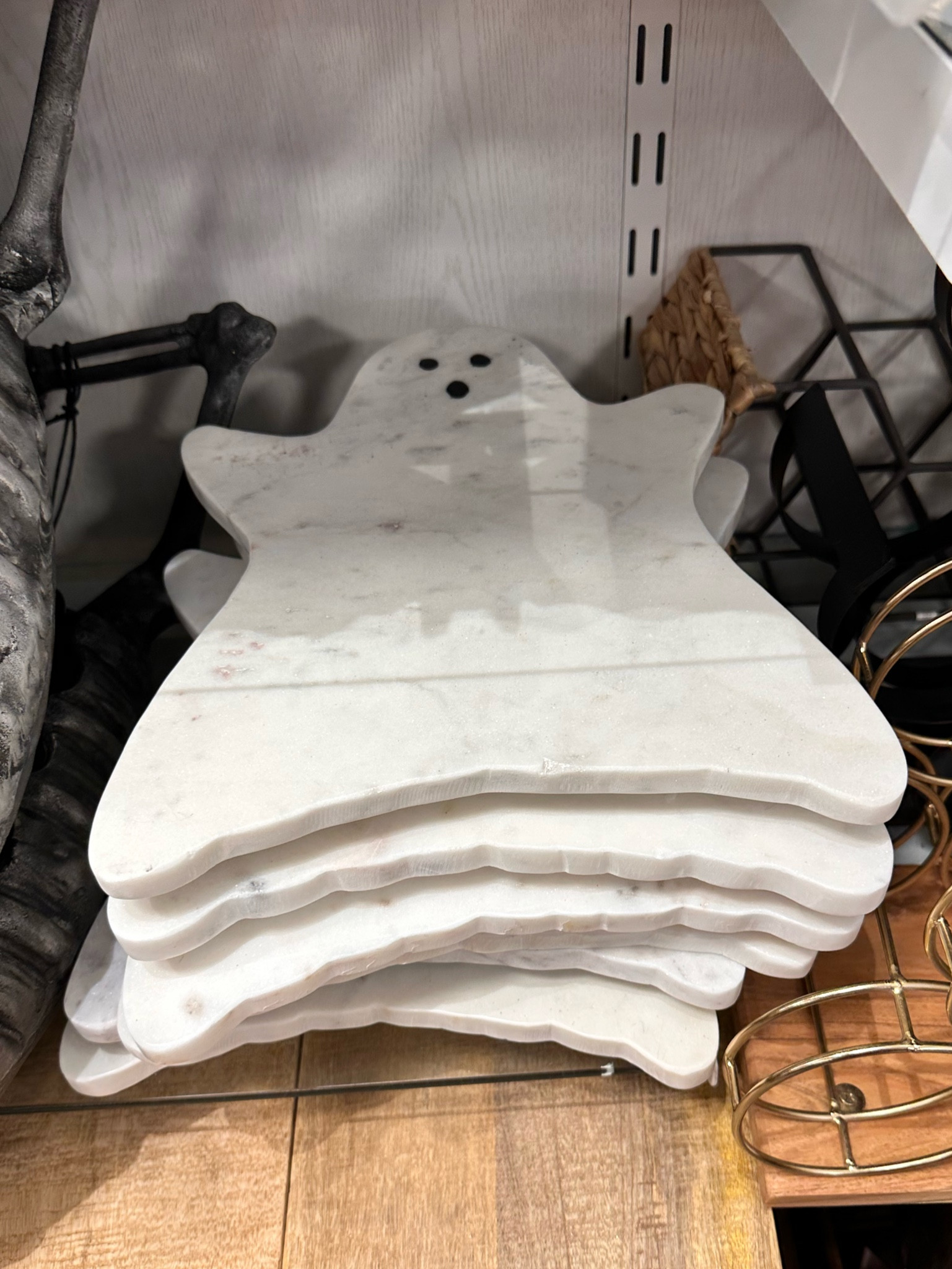 Marble ghost cutting board Halloween themed home decor kitchen finds pottery barn dupe budget finds 

#LTKhome #LTKSeasonal #LTKunder50