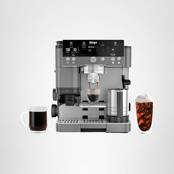 Ninja Luxe Cafe Premier Series, Espresso Machine, Drip Coffee, Rapid Cold Brew, Integrated Grinde... | Amazon (US)
