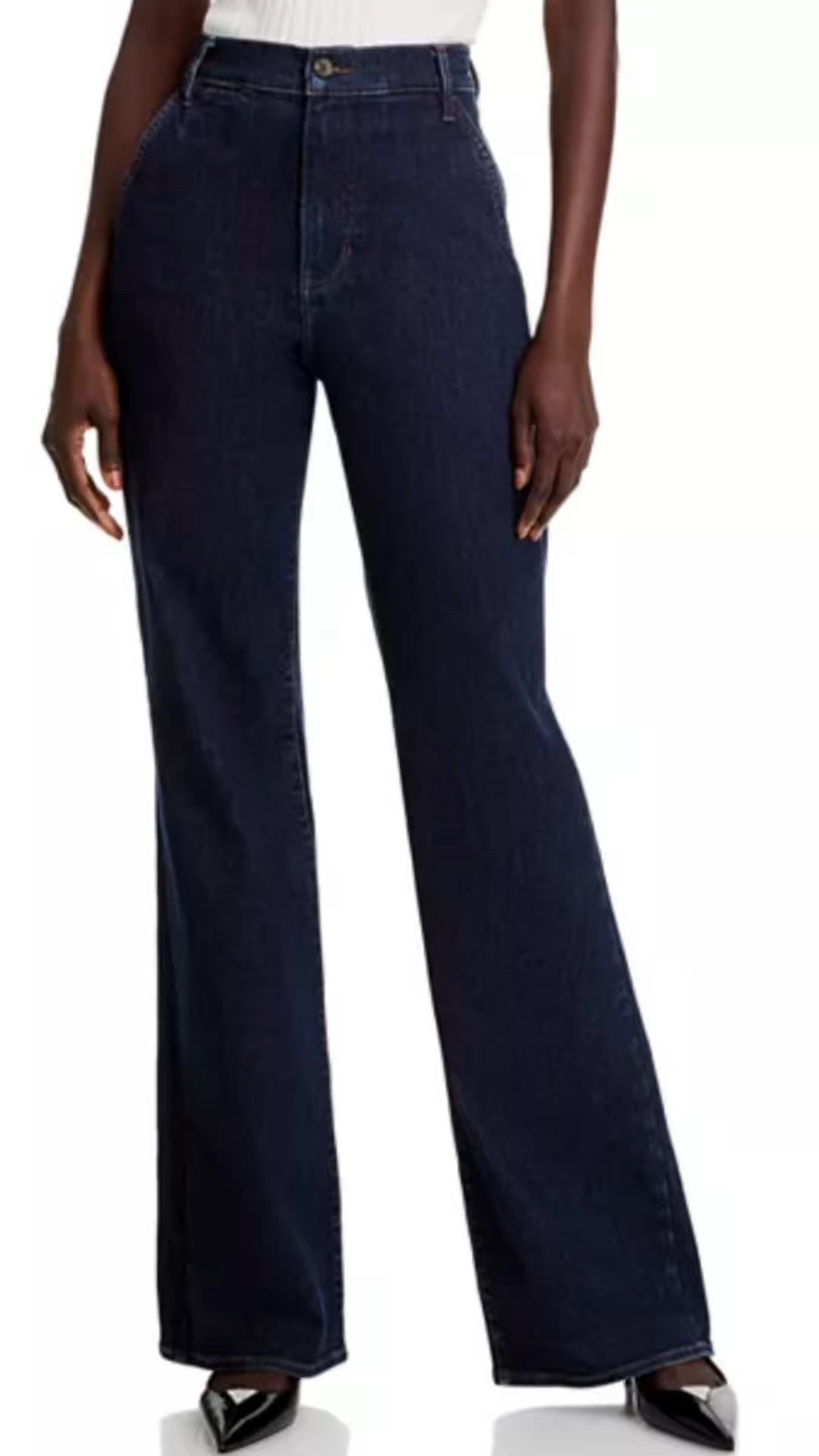 I love a dark wash. Style them casual or upscale. Crosbie High Rise Wide Leg Trouser Jeans in Indigo Rinse
30% 

#LTKSaleAlert #LTKStyleTip