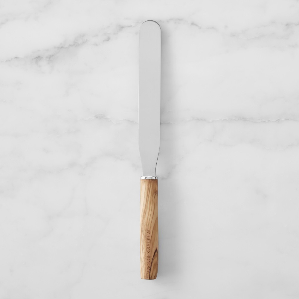 Williams Sonoma Olivewood Straight Icing Spatula | Williams-Sonoma