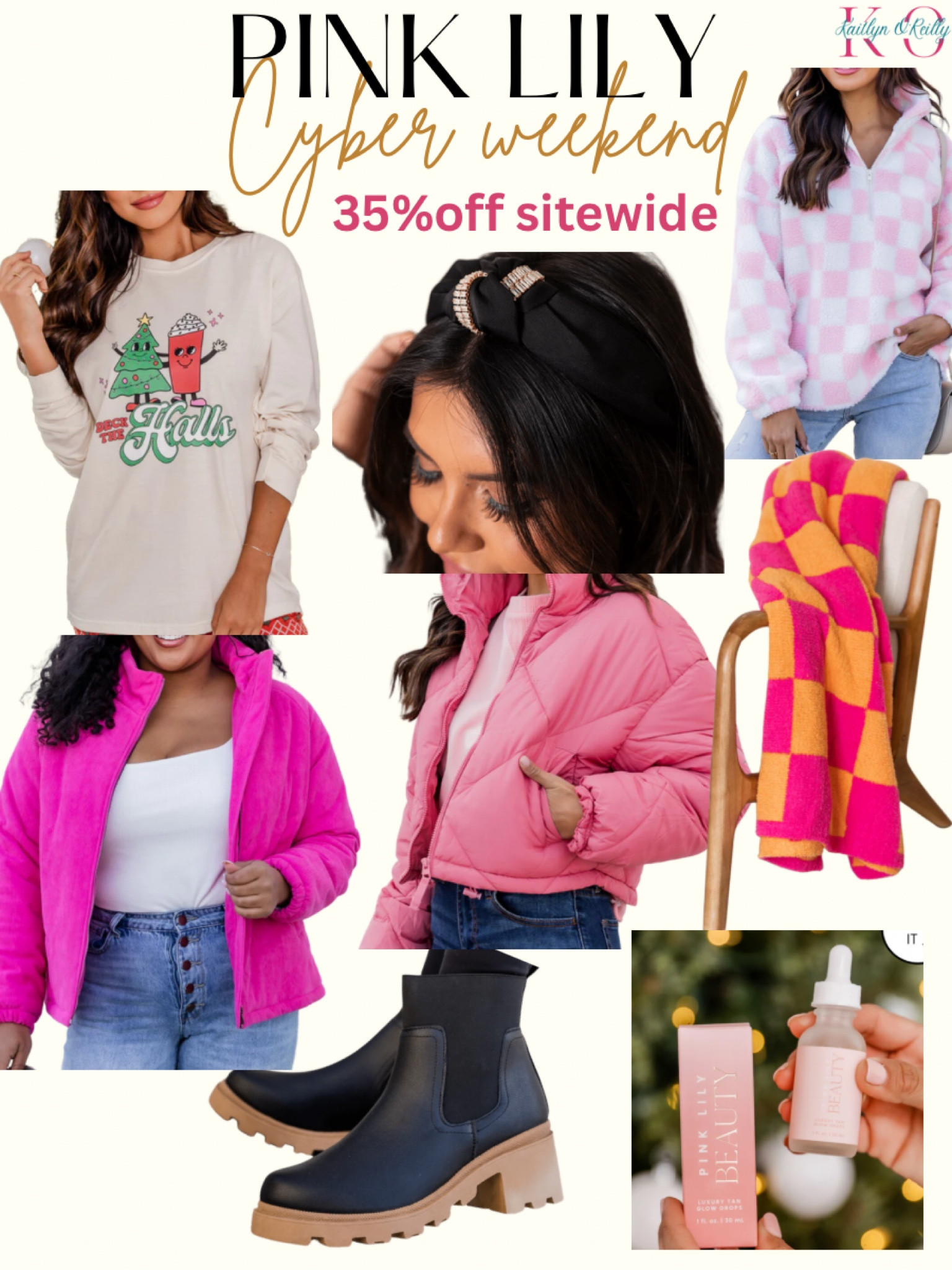 Pink lily black friday 35% off sitewide!

cyber monday , cyber weekend , black friday , holiday outfit , Christmas , Christmas outfit , Christmas dress , sweaters , jackets , christmas sweaters , kids outfits , kids , Thanksgiving outfit , thanksgiving dress , christmas outfit ,  ugly sweater , gifts for him , gifts for her, gift guide, christmas dress , holiday outfit , christmas party outfit , party outfit , dress , dresses , velvet dress , velvet dresses , bump friendly , bump friendly christmas dress , bump , curves , thanksgiving , christmas , holiday dress , affordable , christmas decorations , christmas decor , amazon , amazon finds , amazon christmas , amazon home decor , amazon christmas decor , amazon must haves 

#LTKsalealert #LTKHoliday #LTKstyletip #LTKSeasonal #LTKunder100 #LTKunder50 #LTKshoecrush #LTKcurves #LTKfit
#LTKfamily #LTKkids #LTKbump #LTKtravel 

#LTKbeauty #LTKhome #LTKGiftGuide