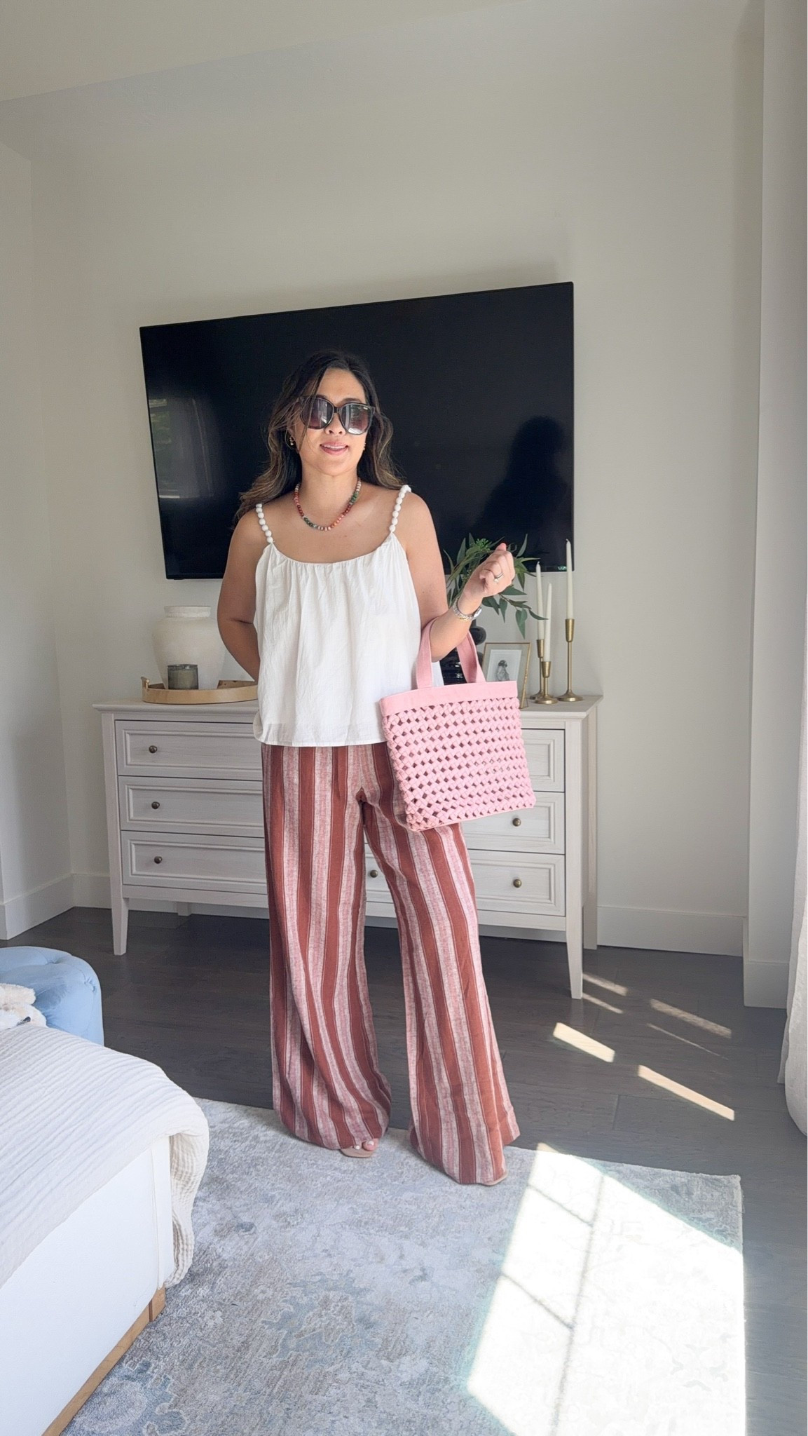 Target new arrivals // tank and wide leg pants // summer outfits // affordable fashion 

Tank: Small
Pants: Medium

#LTKootd #LTKSeasonal #LTKPetite