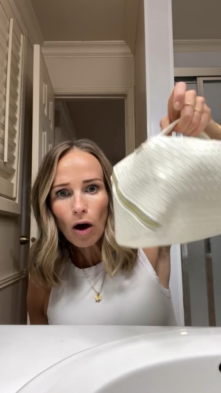 The best Amazon makeup and toiletry bag ever. It takes up less space in your suitcase and fits more products than any other toiletry bag I've tried.

#LTKtravel#LTKSeasonal#LTKunder50