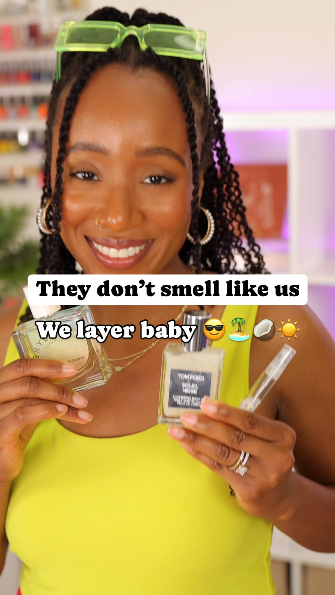 A Coconut Perfume Layering Combination sweet enough for summer 😍 • They don’t smell like us cause we layer baby 😎☀️🥥🏝️:

💛 Moisturizing Base: @nclabeauty Hi Butter in coconut vanilla
💛 Tom Ford Soliel Neige Shimmering body Oil
💛 Lait De Coco @gourmandbeauty
💛 @Skylar Boardwalk Delight

Where are we going? Our summer adventures of course 🍹👙🌊☀️.

#LTKSeasonal #LTKVideo #LTKbeauty
