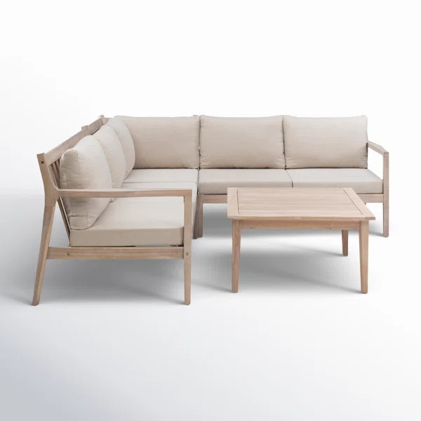 Amina 54" Wide Symmetrical Sectional Seating Group | Wayfair North America