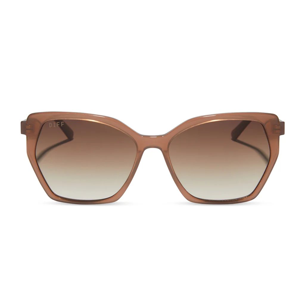 VERA - MACCHIATO + BROWN GRADIENT + POLARIZED SUNGLASSES | DIFF Eyewear