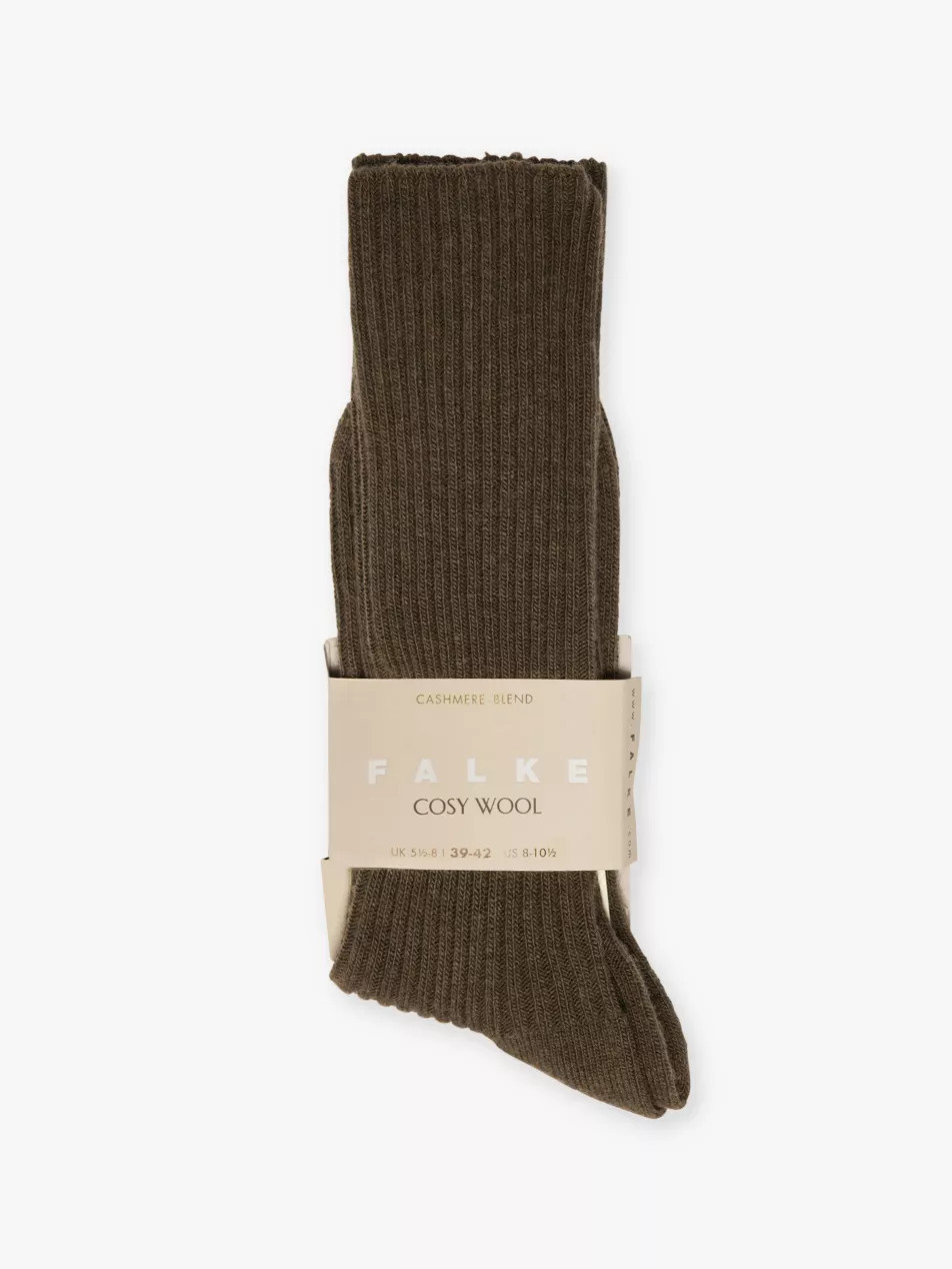 Cosy Wool ribbed knit socks | Selfridges