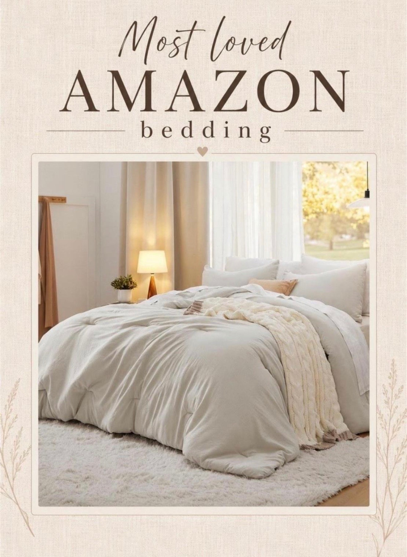Most loved Amazon bedding