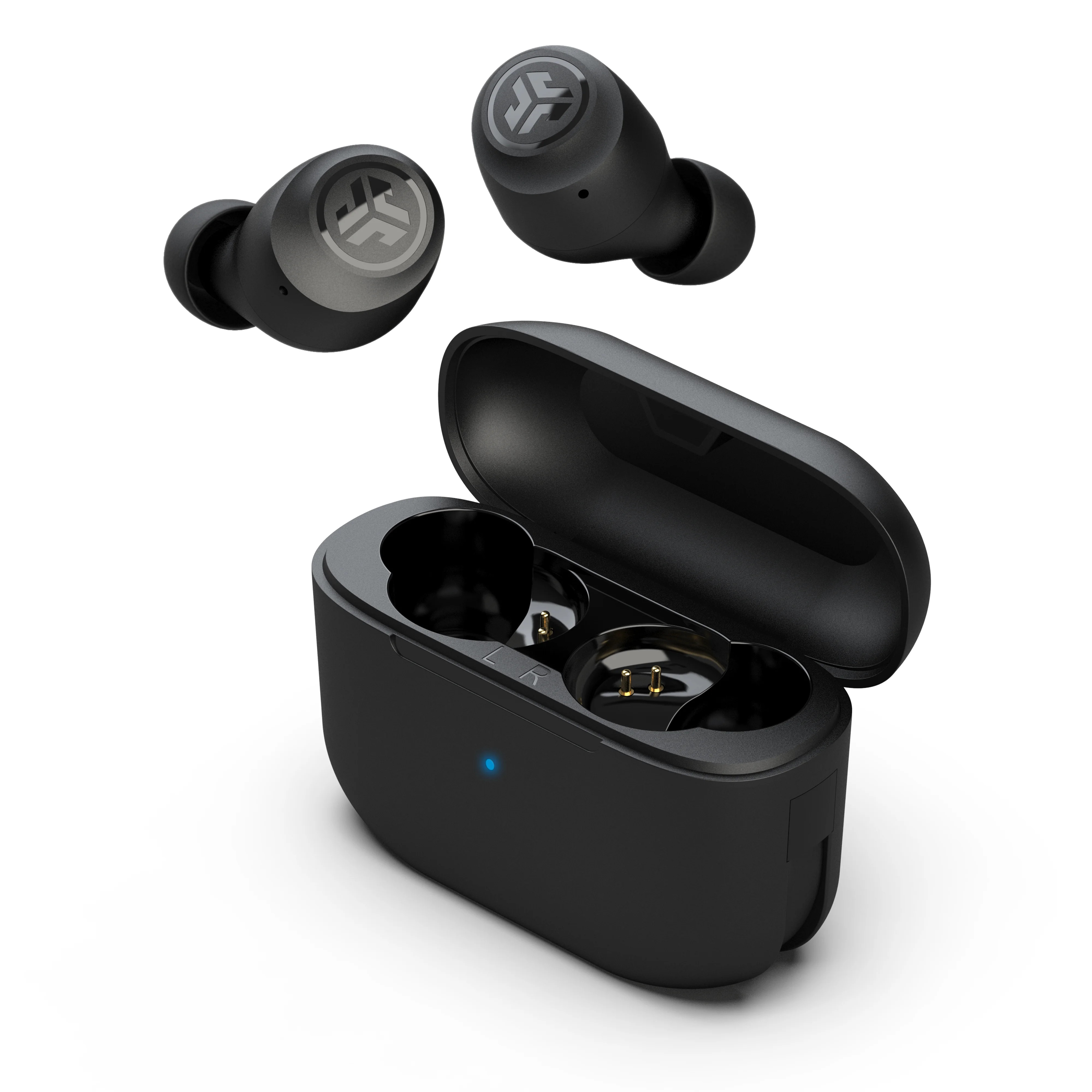 JLab Go Air Pop True Wireless Earbuds w/ Charging Case, Black | Walmart (US)