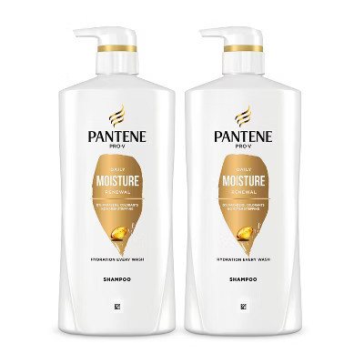 Pantene 2 Pack/23.6 fl oz Each Pro-V Daily Moisture Renewal Shampoo | Target