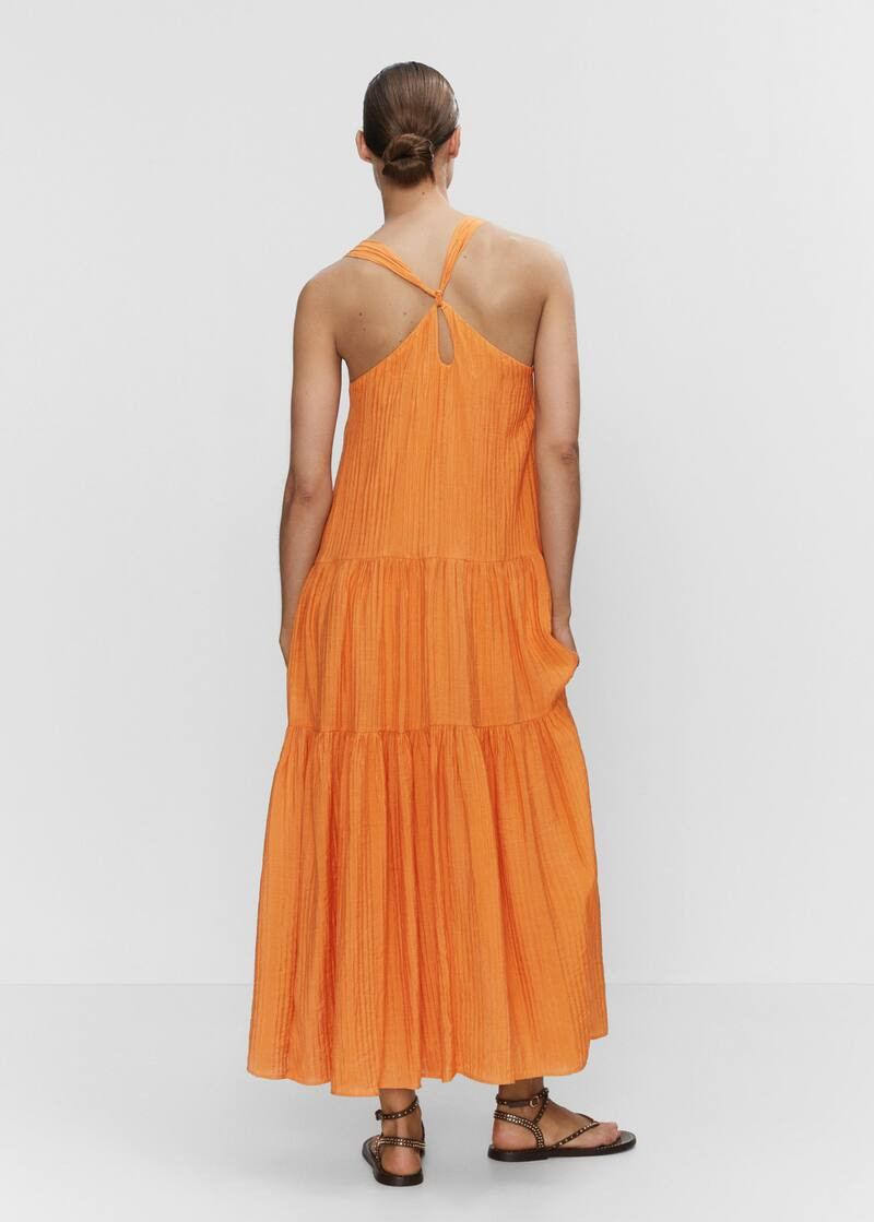 Textured skater dress | MANGO (UK)