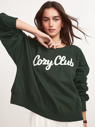 SoComfy Crop Sweatshirt | Old Navy (US)