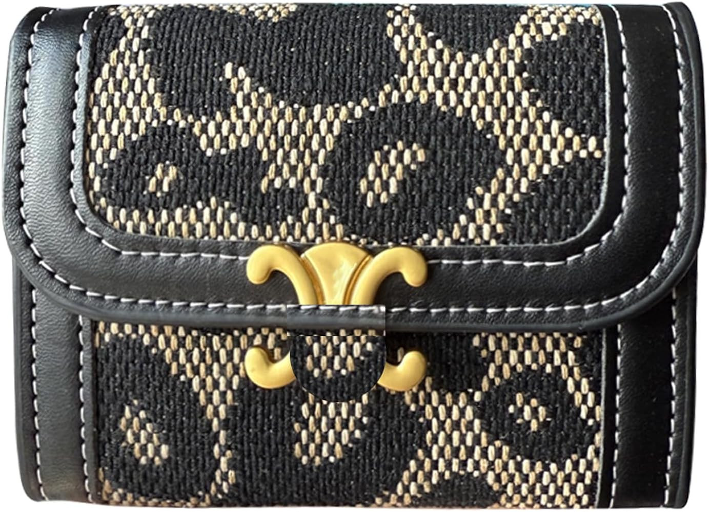 Leheybia Women's Credit Card Holder Jacquard Canvas Small Wallet Rfid Blocking Business Card Case... | Amazon (US)