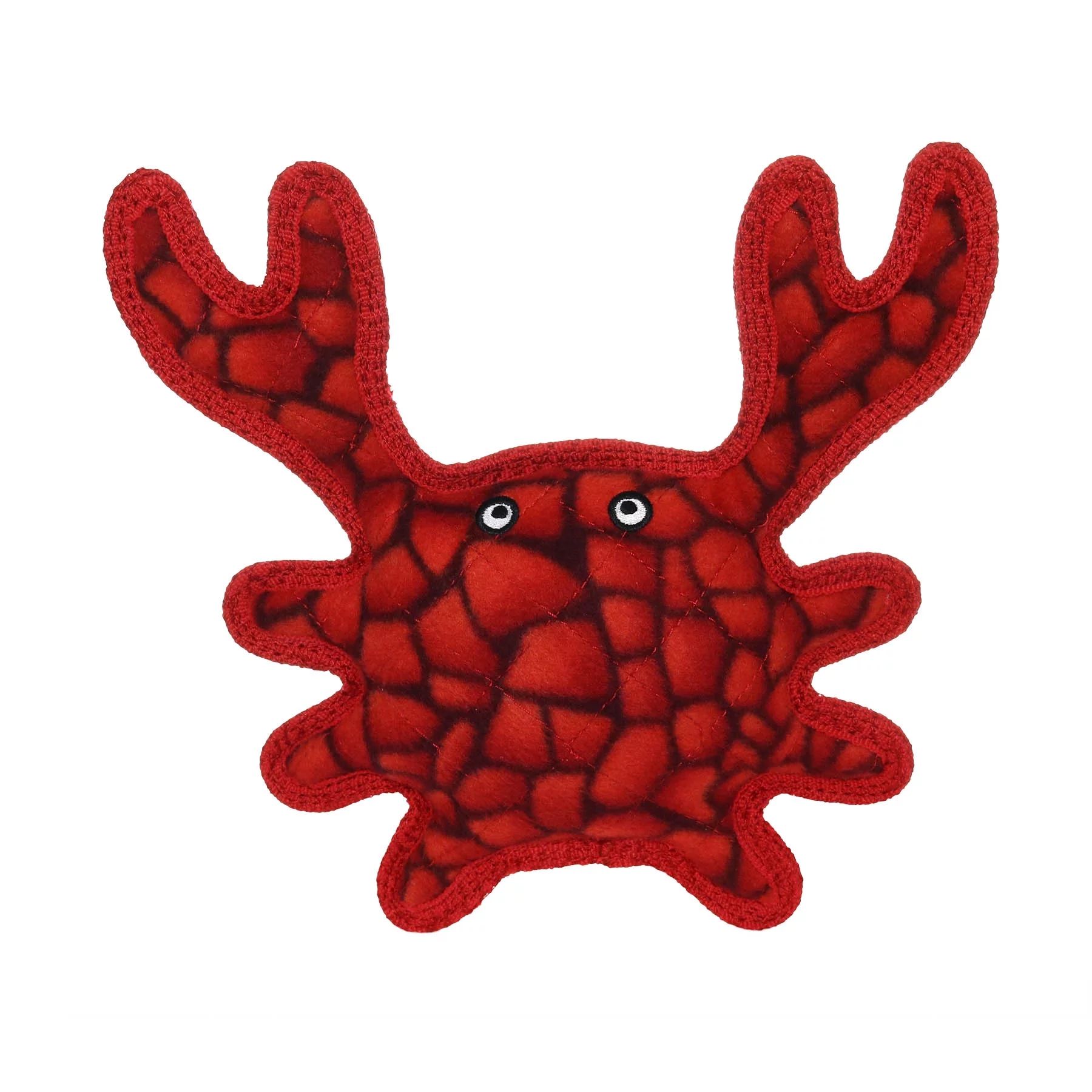 Tuffy's Ocean Creature Crab Durable Dog Toy, Red | Walmart (US)