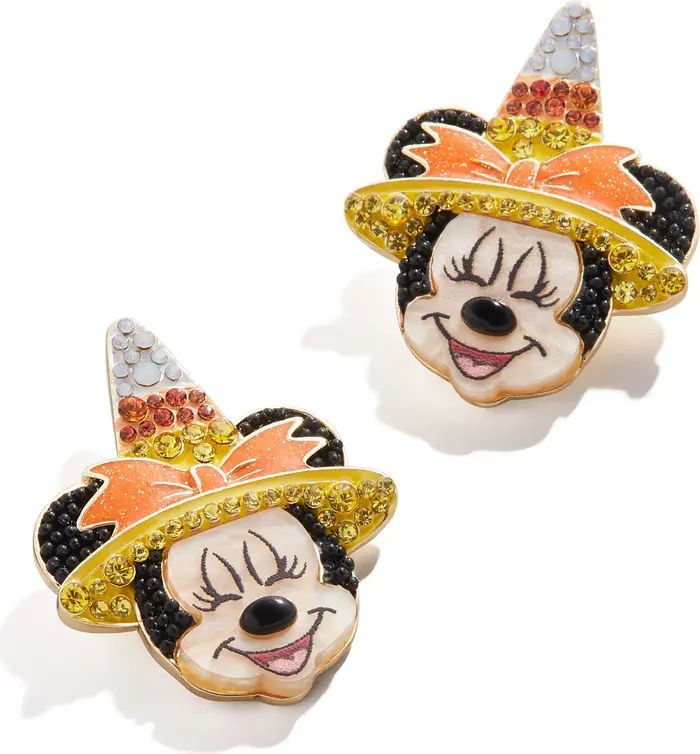 BaubleBar x Disney Halloween Minnie Mouse Candy Corn Stud Earrings | Nordstrom | Nordstrom