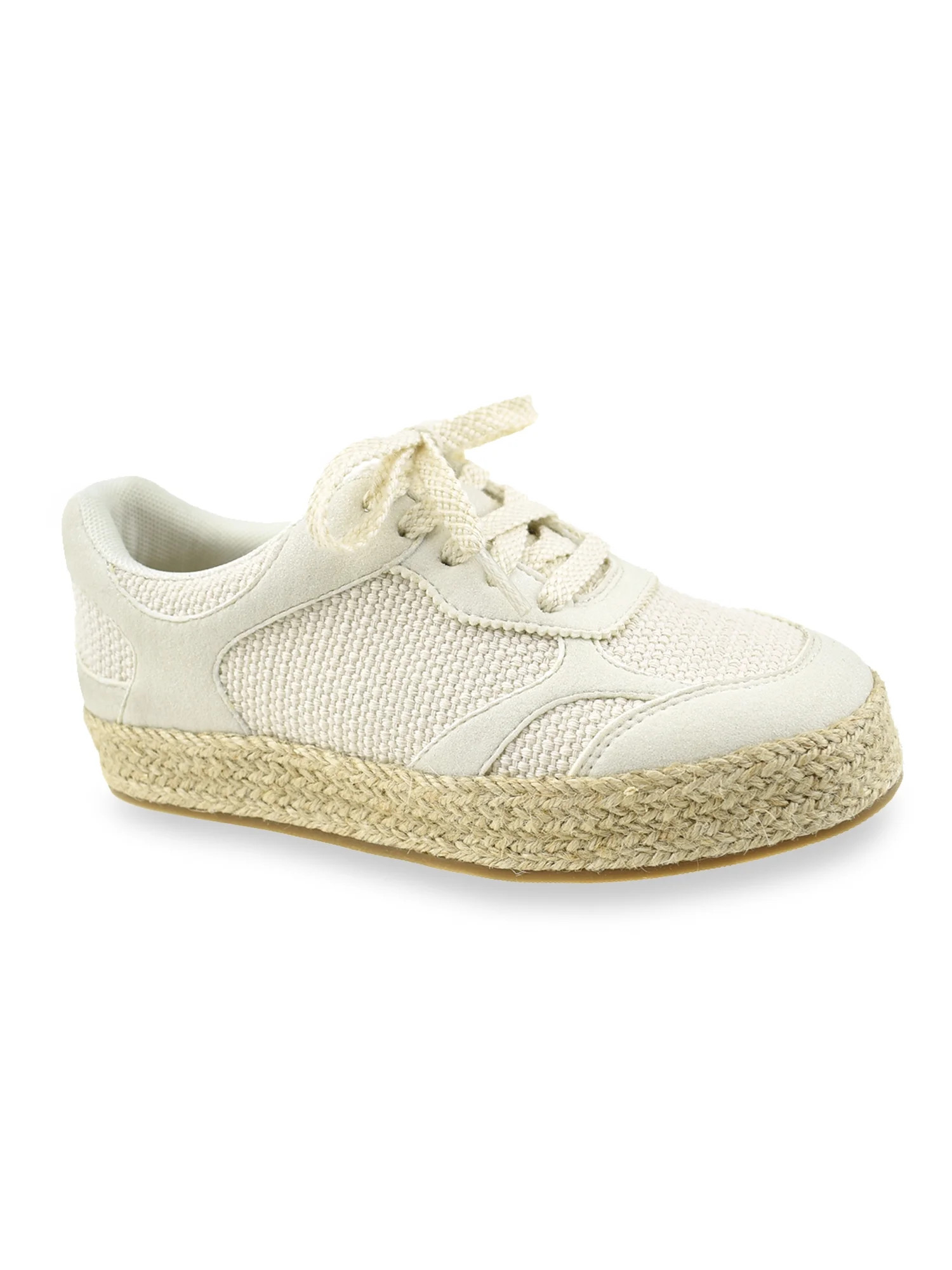 Wonder Nation Little & Big Girls Casual Espadrille Sneaker | Walmart (US)