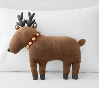 Deer Shaped Pillow | Pottery Barn Kids | Pottery Barn Kids
