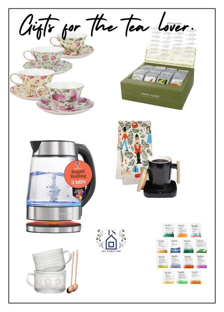 Gifts for the tea lover in your life. Whether a friend, a SIster or your Mom, all of them would love to receive this as a gift  

#LTKGiftGuide #LTKfindsunder50 #LTKHoliday