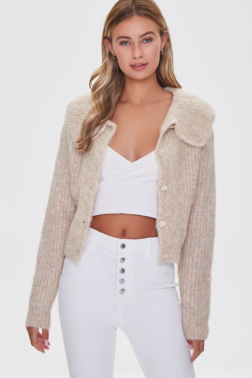Ribbed Cardigan Sweater | Forever 21 (US)